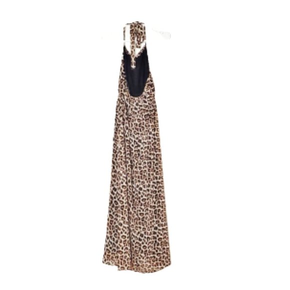 Forever 21 Leopard Print Sleeveless Long Dress - Picture 2 of 5